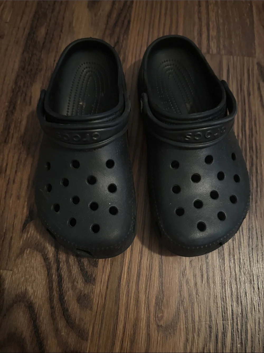 CROCS Kids Black Classic Clog Sandals